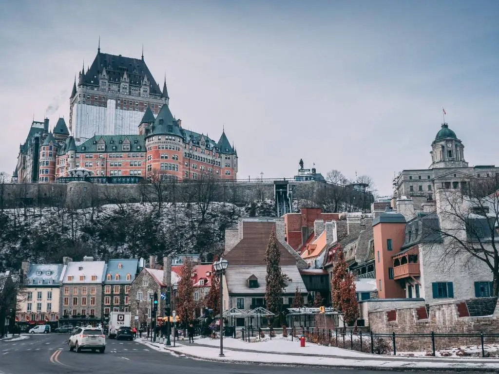 View of Quebec City.