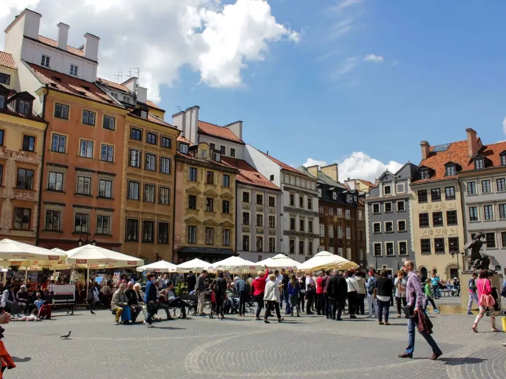Warsaw Old Town square