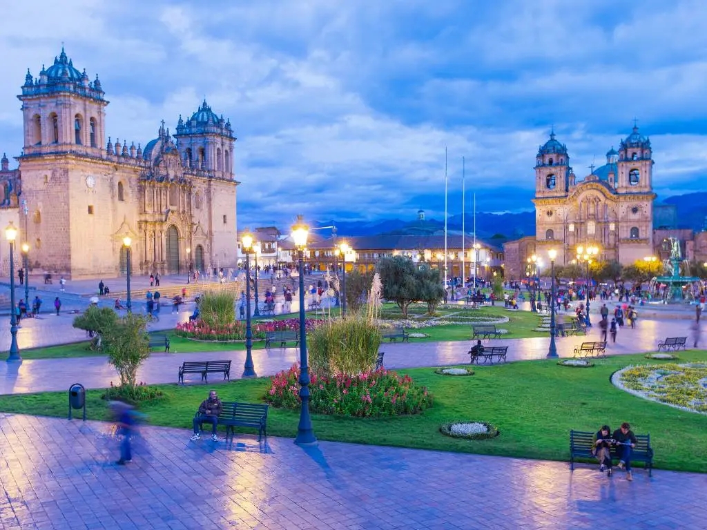 central square in Cusco.
