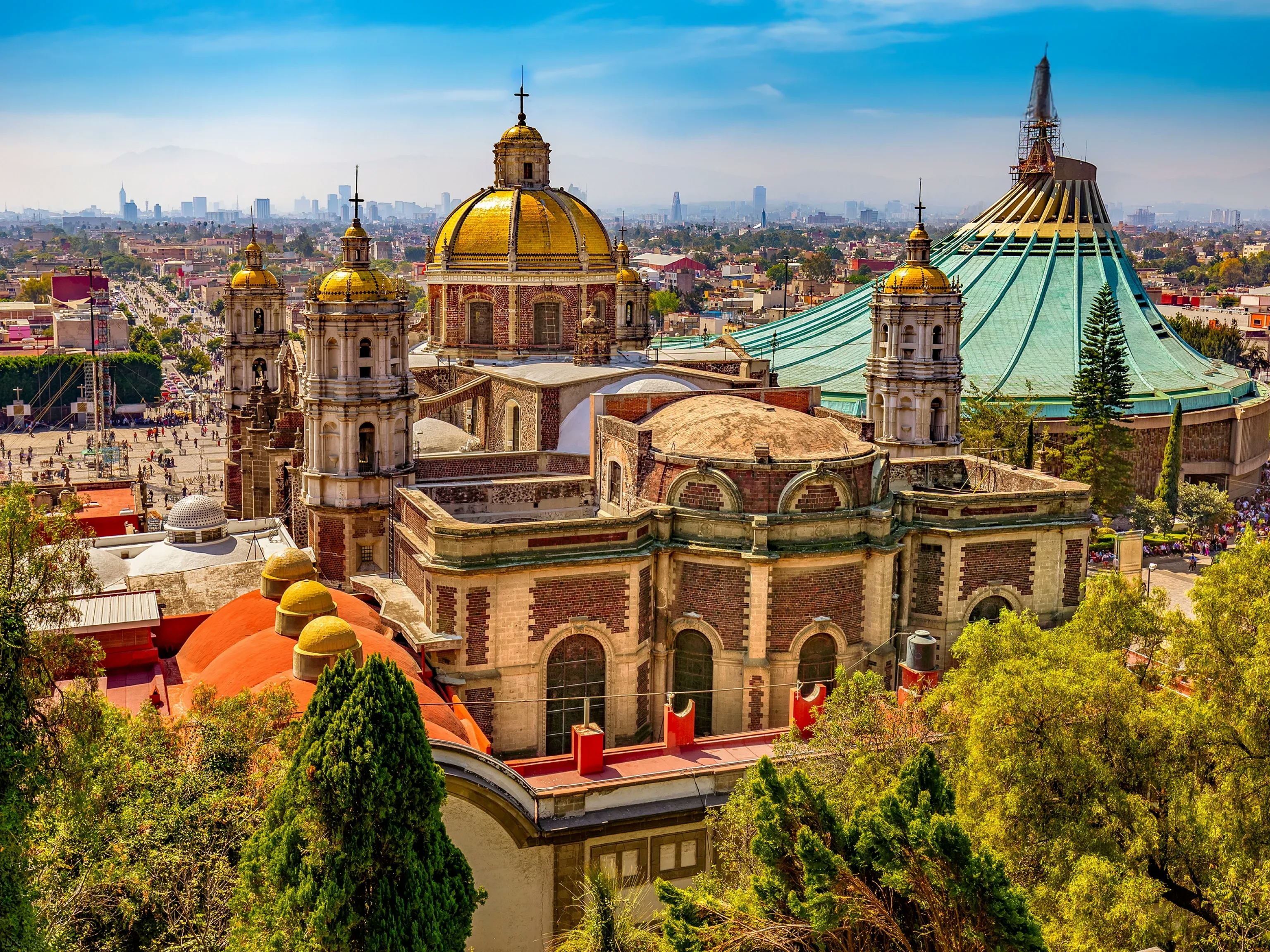 Mexico City from above